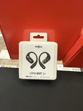 Shokz OpenFit 2 Plus Open Ear True Wireless Earbuds Black - T921 SEALED NEW