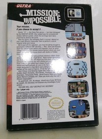 Mission: Impossible (Nes)(1990) CIB. Game, Box, Manual & Poster/Ad. Free Ship!!!