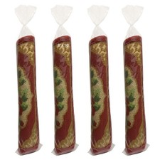 4 Pcs Plastic Rug Storage Bags With 10 Tiesfits Rugs Up To 8' X 10' Clear Carpet