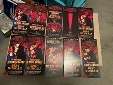 Lot of TEN Different Flyers from MOULIN ROUGE - Broadway Promo Ads