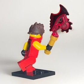 ✅ LEGO Ninjago Minifig njo0091 Kai (Techno Robe) - Rebooted Minifigure & Blade