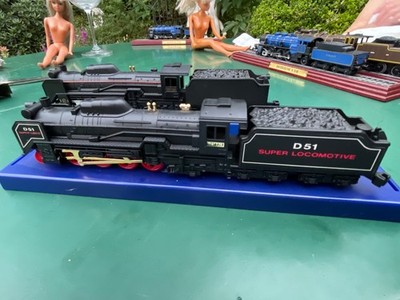 Two Toy Yonezawa Locomotives Model Trains