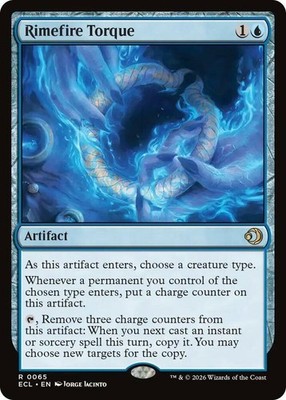 4x MTG Rimefire Torque, NM-Mint, English Lorwyn Eclipsed