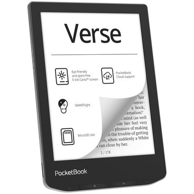 PocketBook Verse Mist Grey eBook Reader