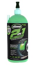 Slime 2-in-1 Tire Tube Premium Sealant Prevents Repairs 32 Oz