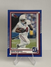 2025 Panini Donruss - Greg Dortch #164 Press Proof Blue Mint