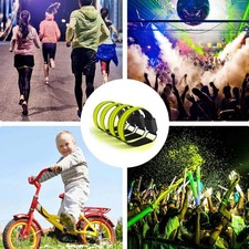 Luminous High Visibility Reflective Arm Bands For Safe Night Walking And Running