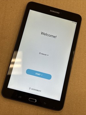 Samsung Galaxy Tab E 8.0 SM-T377A (ATT) 16GB Tablet tested reset android