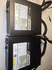 Lot of 2 Corsair CX750M 750W 80 Bronze Semi-Modular Power Supplies Untested
