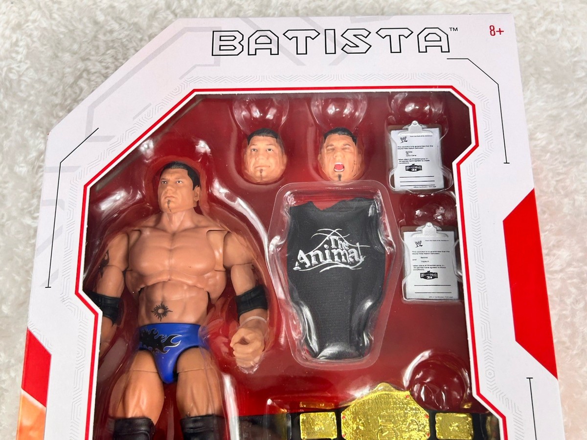 WWE Elite Ultimate Batista バウティスタ Amazon.com: WWE Legends Ultimate Edition Batista Action Figure