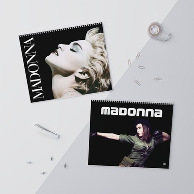Madonna 2026 Wall Calendar - Home Decor, Music Fan Gifts, Monthly