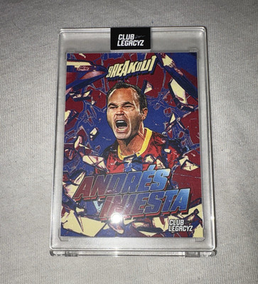 Club Legacyz - Andrés Iniesta Breakout Light Through Stone Std #34/200