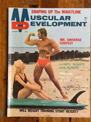 MUSCULAR DEVELOPMENT bodybuilding mag TOM CAMPANARO/Arnold Schwarzenegger 1-71