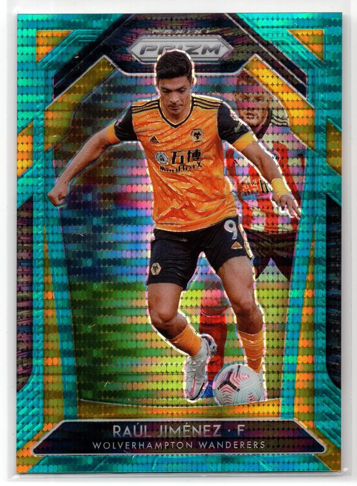 2020-21 Panini Prizm Premier League RAUL JIMENEZ #149 Breakaway Teal Prizm /49
