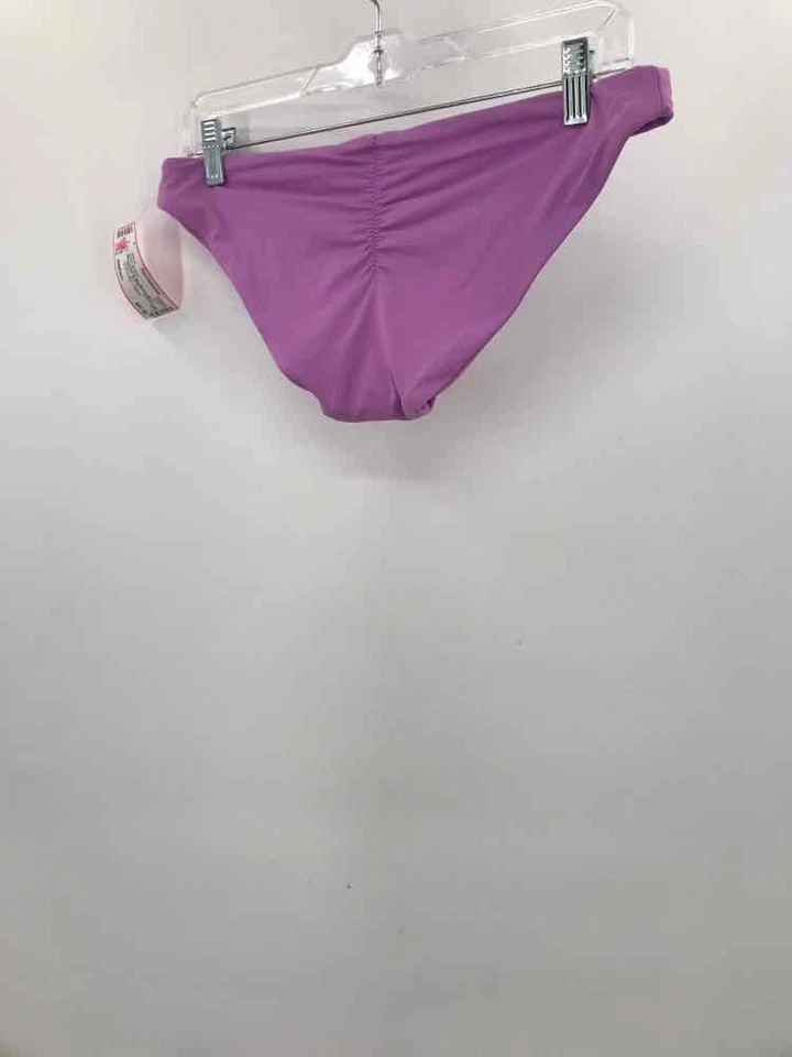 Parte inferior de bikini Becca púrpura talla mediana usada Foto 2 de 3