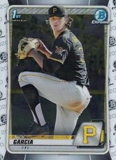 2020 Bowman Draft Chrome #BD-90 Nick Garcia PIRATES