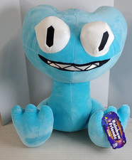 Rainbow Friends Giant Plush Cyan 15"