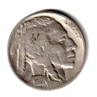 1927  Buffalo nickel fine