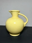 Fiesta Fiestaware Pale Yellow Carafe Water Jug Pitcher 8" Tall HLC Retired