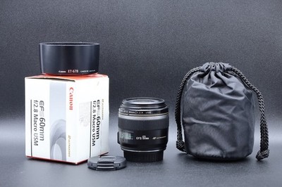 Canon EF-S 60 mm F/2.8 USM Makro Objektiv / #2187 / Zustand: SEHR GUT