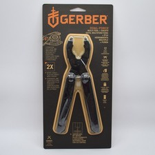 Gerber Dual-Force 12-in-1 Multi-Tool Pliers Knife Black Sheath EDC NEW 8970223A