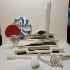 Nintendo Wii 7-In-1 Sports Pack Accessories For Wii Sports Resort White Controls