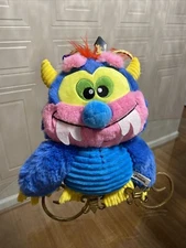 NWT MyPet Monster Dog Toy - Squeak & Crinkle Plush - 12" - Hasbro