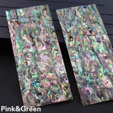 Size 120x50x0.3mm Natural Green/Blue Inlay Material Abalone Shell Blanks Craft
