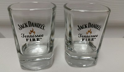 Jack Daniel's Tennessee Fire Shot Glasses (Set of 2)