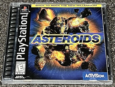 Asteroids for PlayStation 1 (1998) - COMPLETE & FULLY TESTED!!