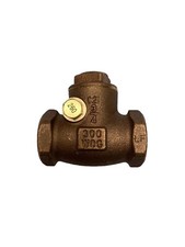 3/4" Milwaukee Valve C21, LF Swing Check Valve, Bronze, Threaded UP509/UP904