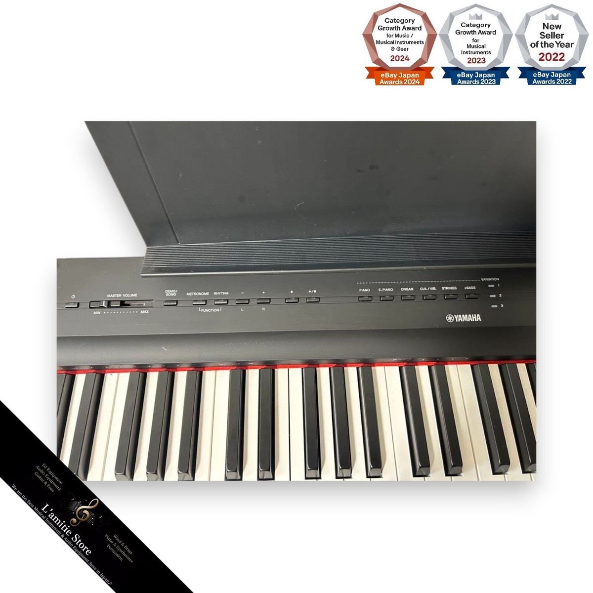 YAMAHA P125 美品 Yamaha P-125 Digital Piano 88-Note Weighted Key Japan P125