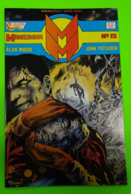 Miracleman #15 NM 9.4 Death Of Kid Miracleman - Eclipse Comics 1988