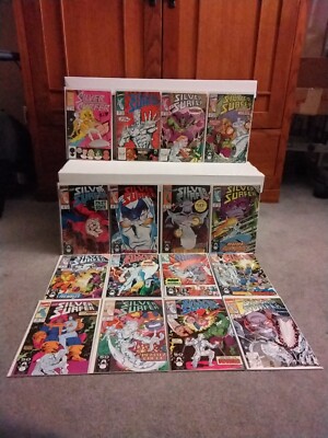 Silver Surfer #1, 36, 37, 47-59(Marvel Comics 1987) 16 Comic Lot