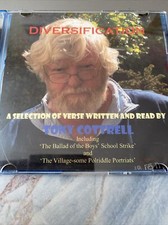 Tony Cottrell CD Audiobook Diversification - A Selection Of Verse Audio Play VG