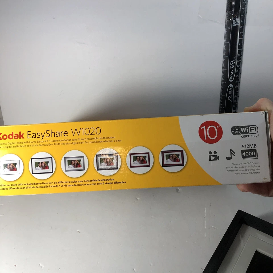 科达 Easy Share W1020 WiFi 10 英寸无线数码相框幻灯片 4000 张图片 — 第 4/4 张图片