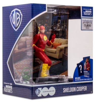 The Big Bang Theory Action Figure Sheldon Cooper Flash Movie