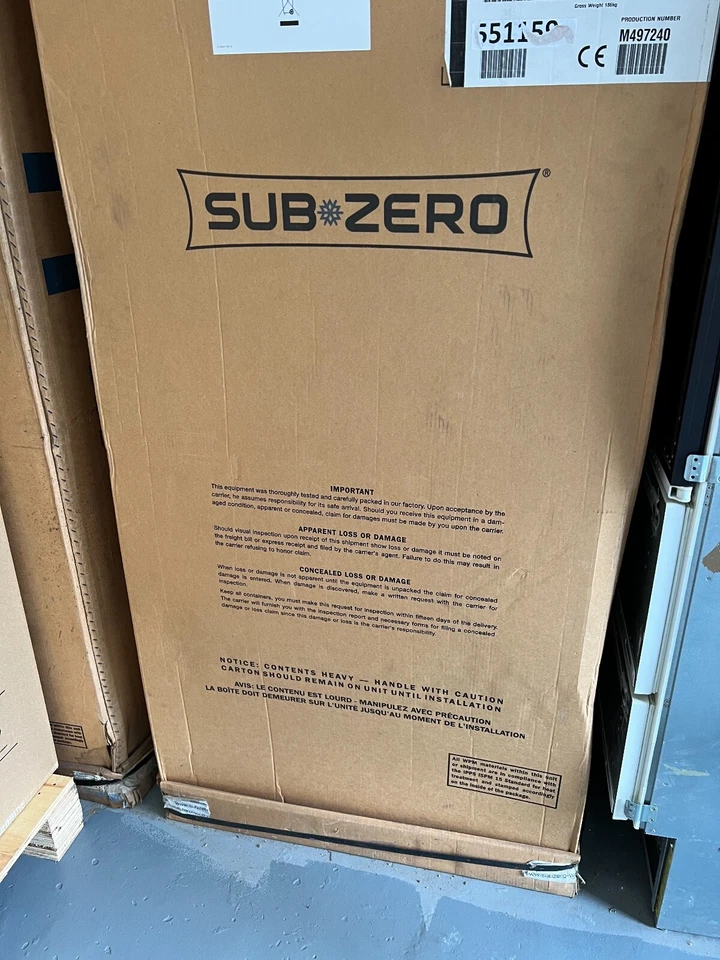 EX Display Sub-Zero ICBIT30RID refrigerator Fridge appliance subzero wolf - Image 4 of 4