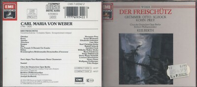 CD-Box (2 CD) - Weber - Der Freischütz - Joseph Keilberth