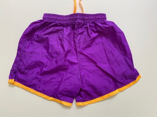 Boys / Girls Umbro Shorts for soccer, swim, Size: Youth L, Purple w/ Orange - Picture 2 of 2