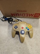 Official Nintendo 64 GRAY Controller AUTHENTIC   OEM N64 Remote NUS-005 USED