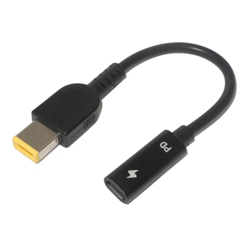 USB C Netzteil Ladekabel Netzkabel mit Power Delivery Chip für Lenovo Laptop PD
