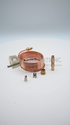 1980-072 Universal 72-Inch Snap Fit Thermocouple - Compatible With Robertshaw - Includes Fittings & Adapters
