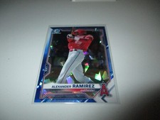 Alexander Ramirez 2021 1st Bowman Chrome Prospects Blue Sapphire #BCP-145