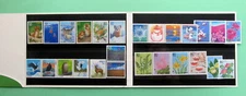 Japan Stamp Collection Hokkaido Animals, Flowers, Ezo red fox, Red-crowned crane