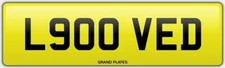 LOVED LOVES LOVE NUMBER PLATE LOVER REGISTRATION NO FEES L900 VED FLASH RACE CAR