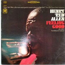 Henry Red Allen Feeling Good His First In Person Album - Lp (US) Columbia CS 924