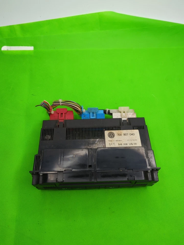 2001 2002 Volkswagen Eurovan OEM AC controle de temperatura 7d0907040 - Imagem 2 de 4