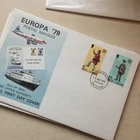 Isle of Man Stamps FDC First Day Cover Europa 79  Postmen 1979 Unaddressed