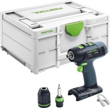 Festool Trapano avvitatore a batteria T 18+3-Basic - SENZA BATTERIA